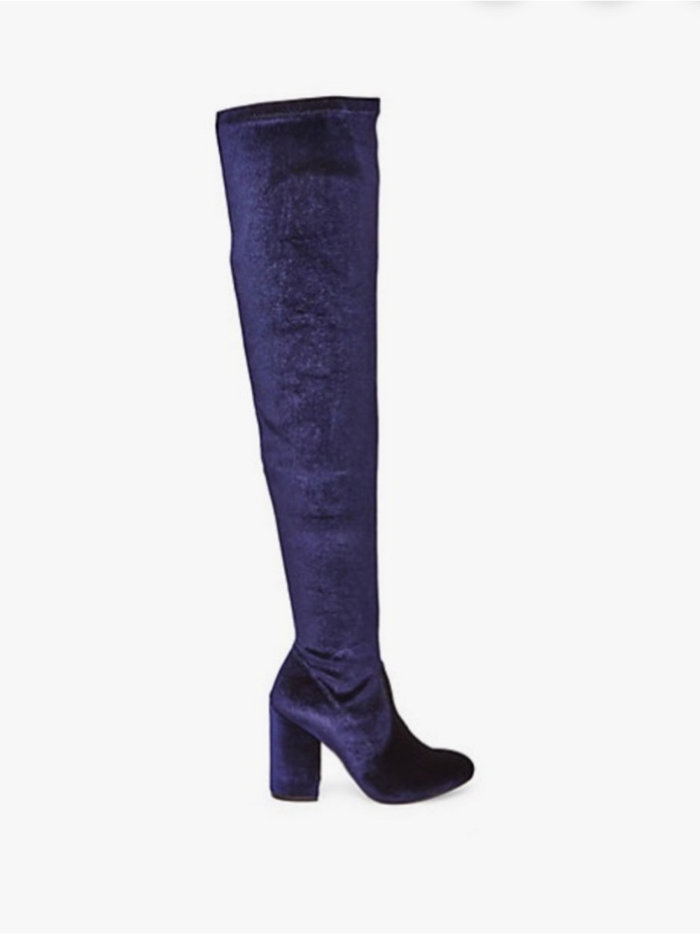 Steve Madden Blue Velvet Norri-V Boot